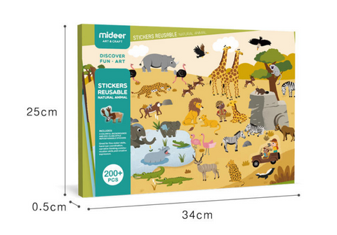 Mideer Reusable Stickers Pad