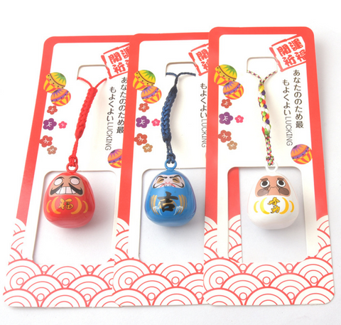 Japanese Dharma Key Charm