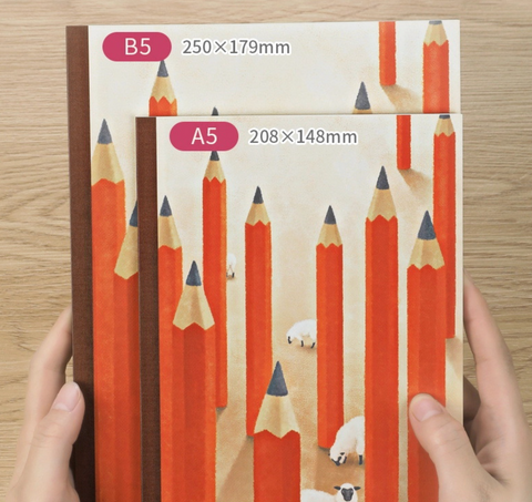 KOKUYO Enjoy Quiet Lined Notebook A5 Lined
