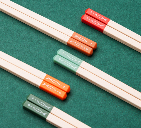 Little Fish Chopstick 5 Set