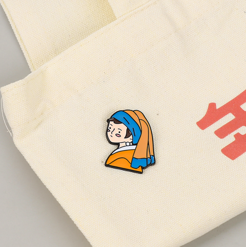 Girl with Pearl Earring Pin