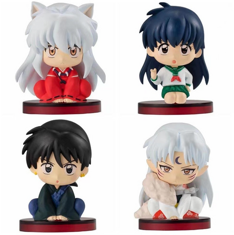 Inuyasha Q Version Sitting Statues