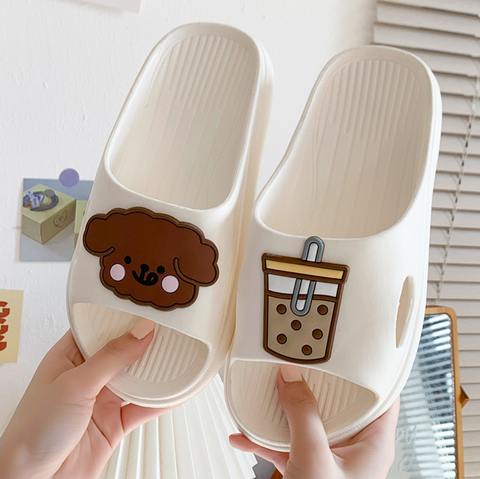 Bubble Tea Slippers