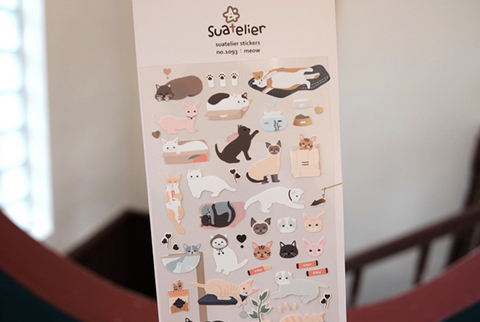 Suatelier Meow Sticker