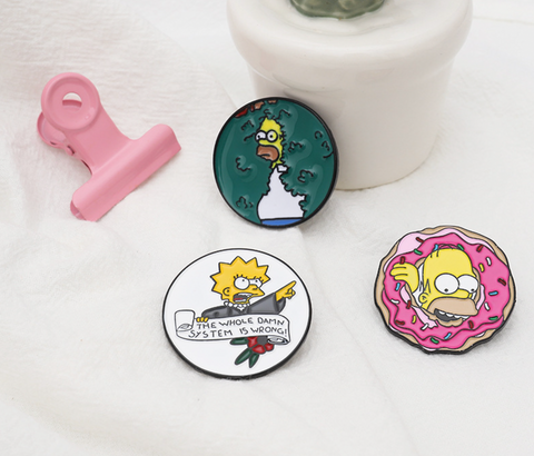 Simpsons Pin