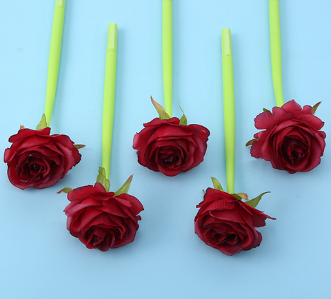 Red Rose Gel Ink Pen 0.5mm