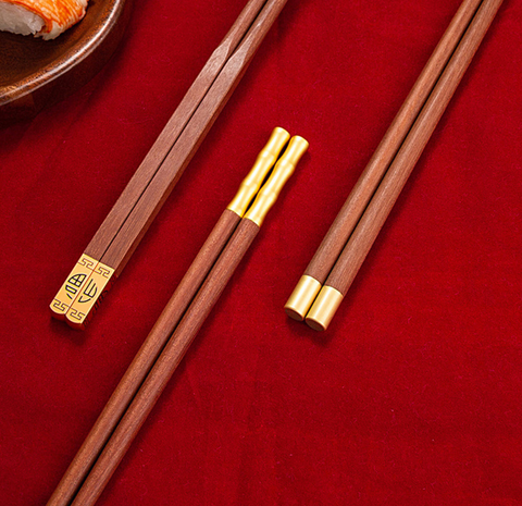 Red Sandalwood Chopstick Set 5 Set