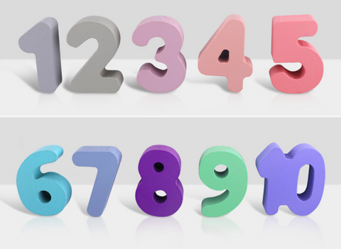 Cute Fishing Numbers Puzzle Kit