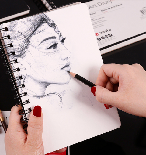 Mont Marte Visual Art Diary A5 11g 120pg