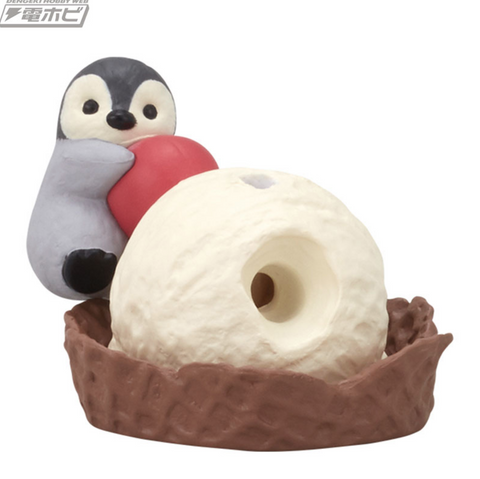 Penguin and Ice Cream Statues