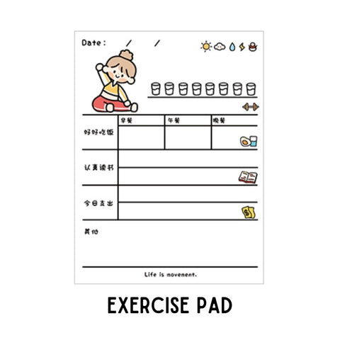 Cute Girls Memo Pads