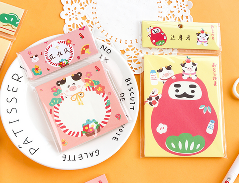Hashimoto Cow Note Pad