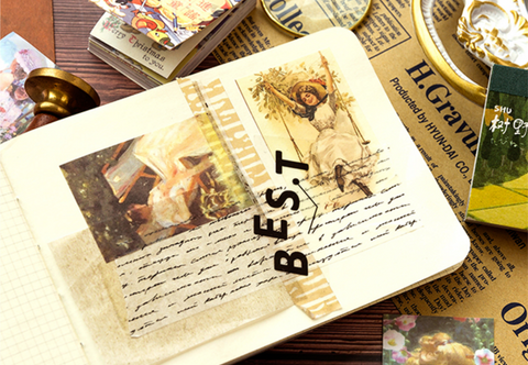 Jiyu Vintage Scrapbook Pad