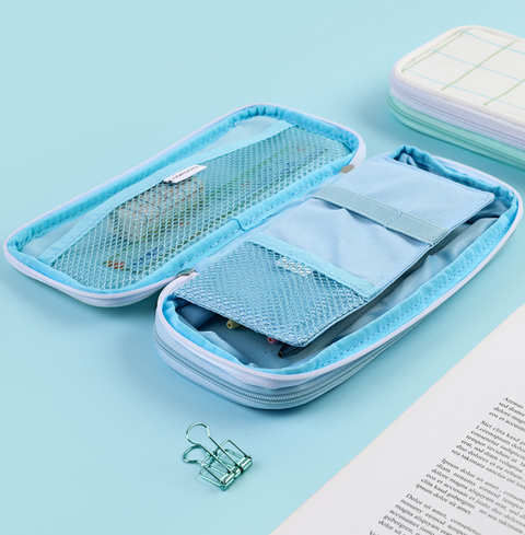 Kokuyo Large Capacity Stationery Student Pencil Bag