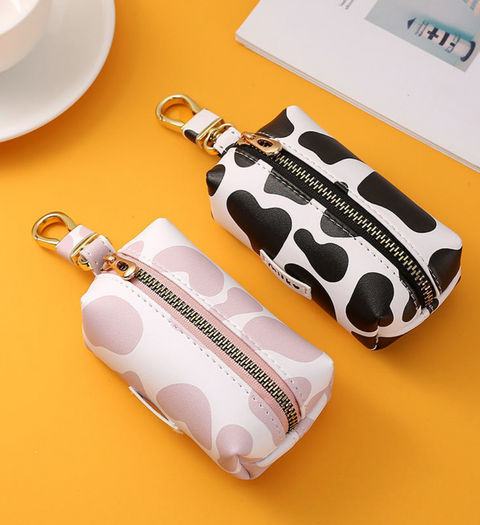 Milk Vegan Leather Pouch