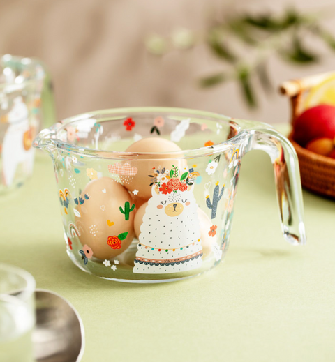 Cartoon Glass Measuring Cup
