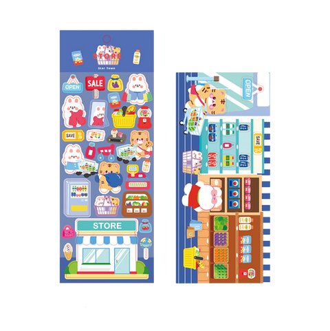 Jiyu Starlight Shop Sticker Set