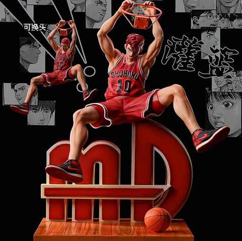 Slamdunk Sakuragi Hanamichi Statue 18cm