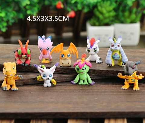 Digimon Chibi Statues