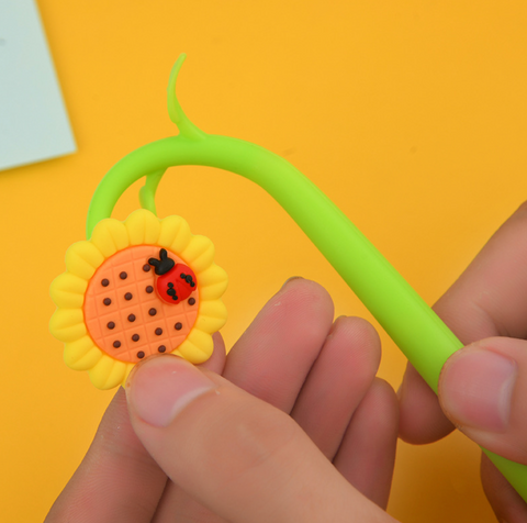 Bee Sunflower Gel Ink Pen 0.5mm