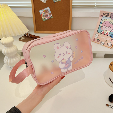 Sweet Cartoon Medium Wash Bag