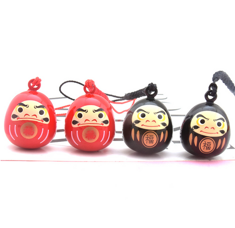 Daruma Water Bell Charm