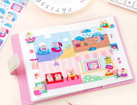 Jiyu Jelly Bear Stickers