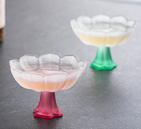 Lotus Glass Goblet