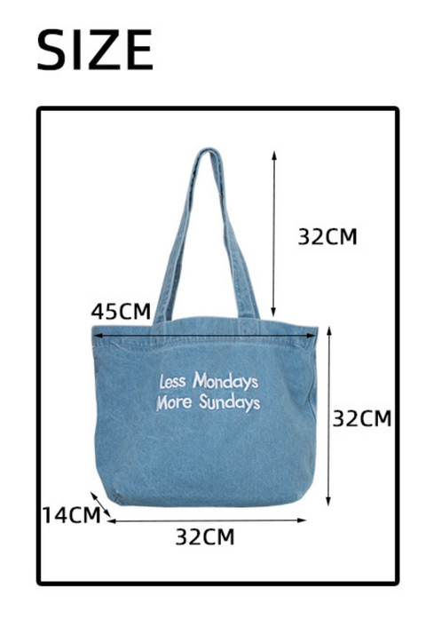 Less Monday Tote