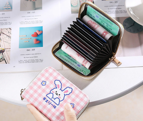 Check Zipper Wallet 9 Slots