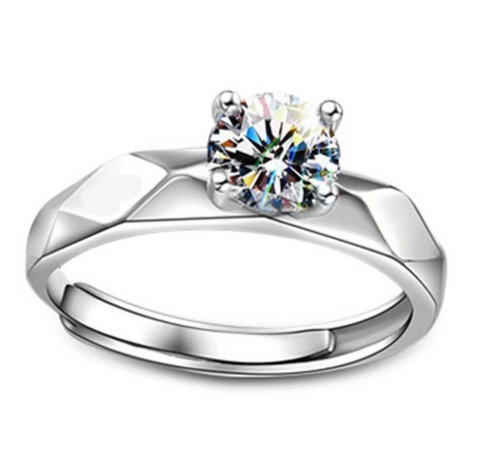 Crystal Diamond Ring