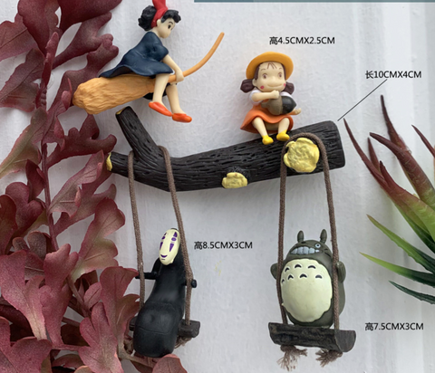 Studio Ghibli Kiki and Friends Statues