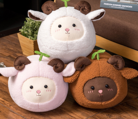 Chubby Ram Plush 35cm