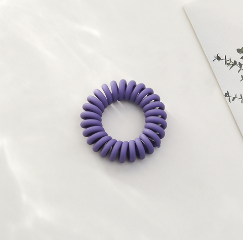 Matte Phone Cord Hair Tie