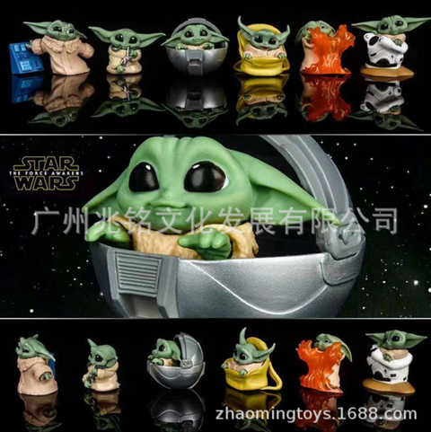 Mandalorian Yoda Statue