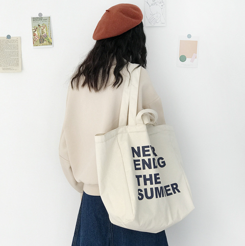 Summer Canvas Tote