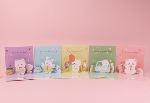 Cute Pop Out Card Enjoy