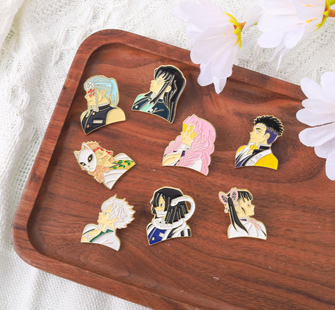 Demon Slayer Profile Pins