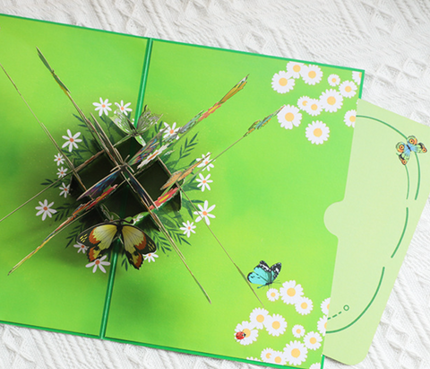 Pop Out Card Butterflies