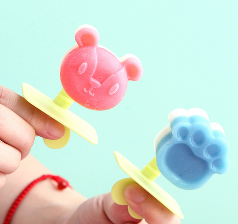 Cute Cartoon Popsicle Silicone Mould