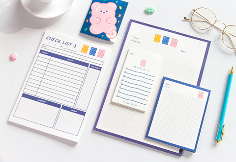 Jiyu Cute Memo Post- It Lists