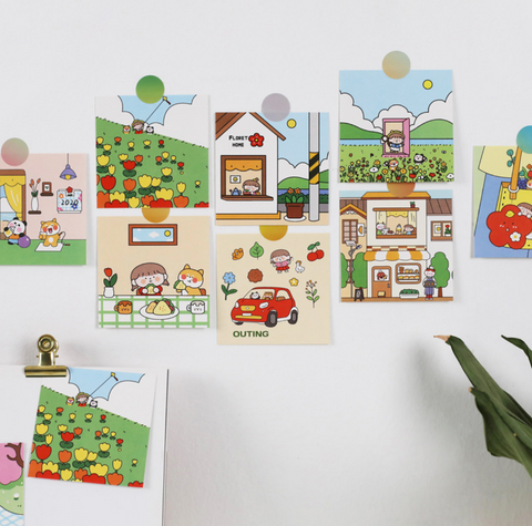 Cartoon Movie Postcards