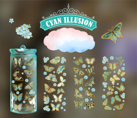 Magic Butterfly Sticker