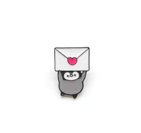 Chubby Penguin Pin