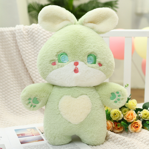 Bright Eye Heart Rabbit Plush 23cm