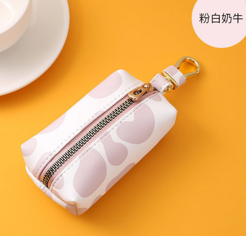 Milk Vegan Leather Pouch