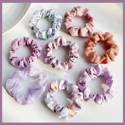 Cute Hair Scrunchie Set