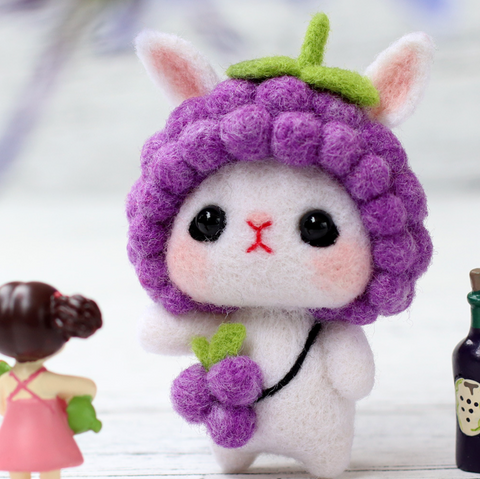 Rabbit Needle Felt Set