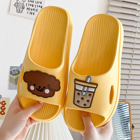 Bubble Tea Slippers