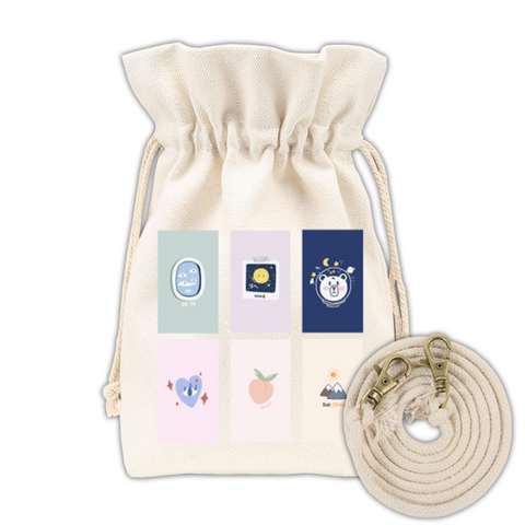 Cute Drawstring Tote